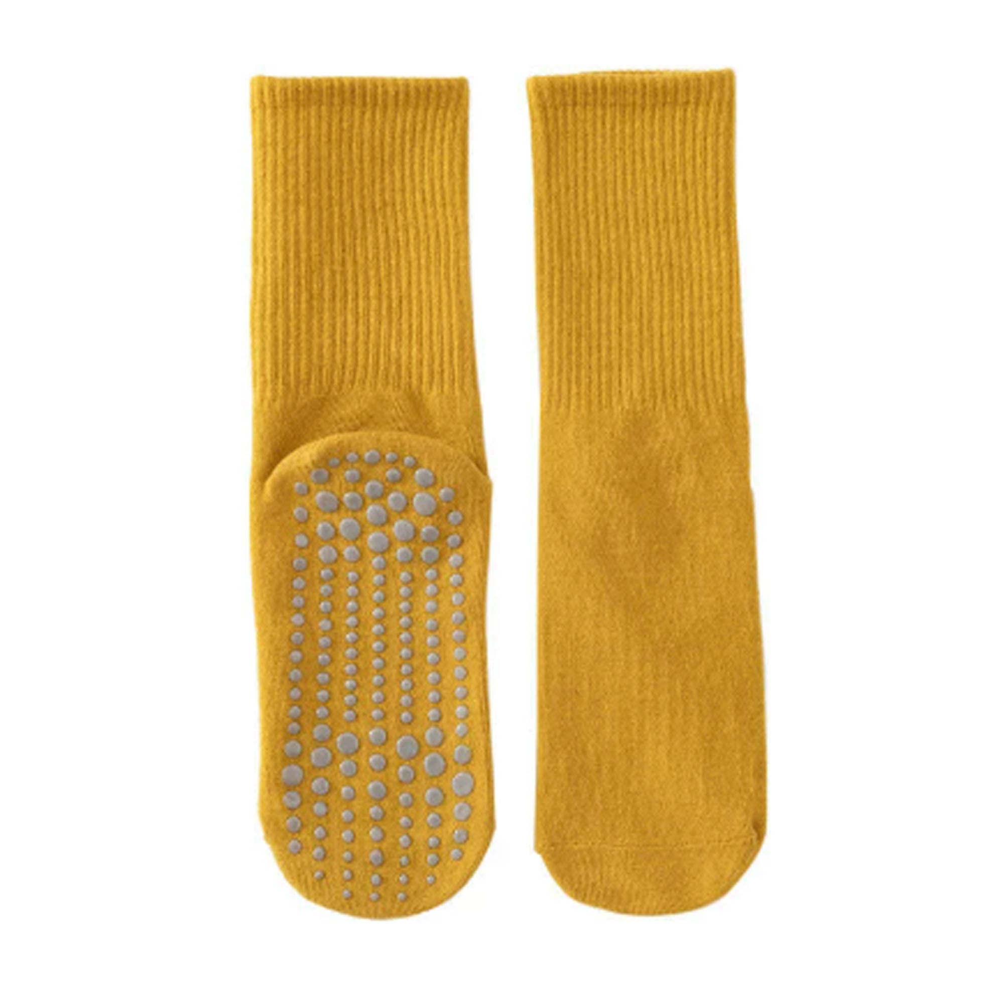 Cotton Non Slip Socks with Silicone Grips Yoga Socks
