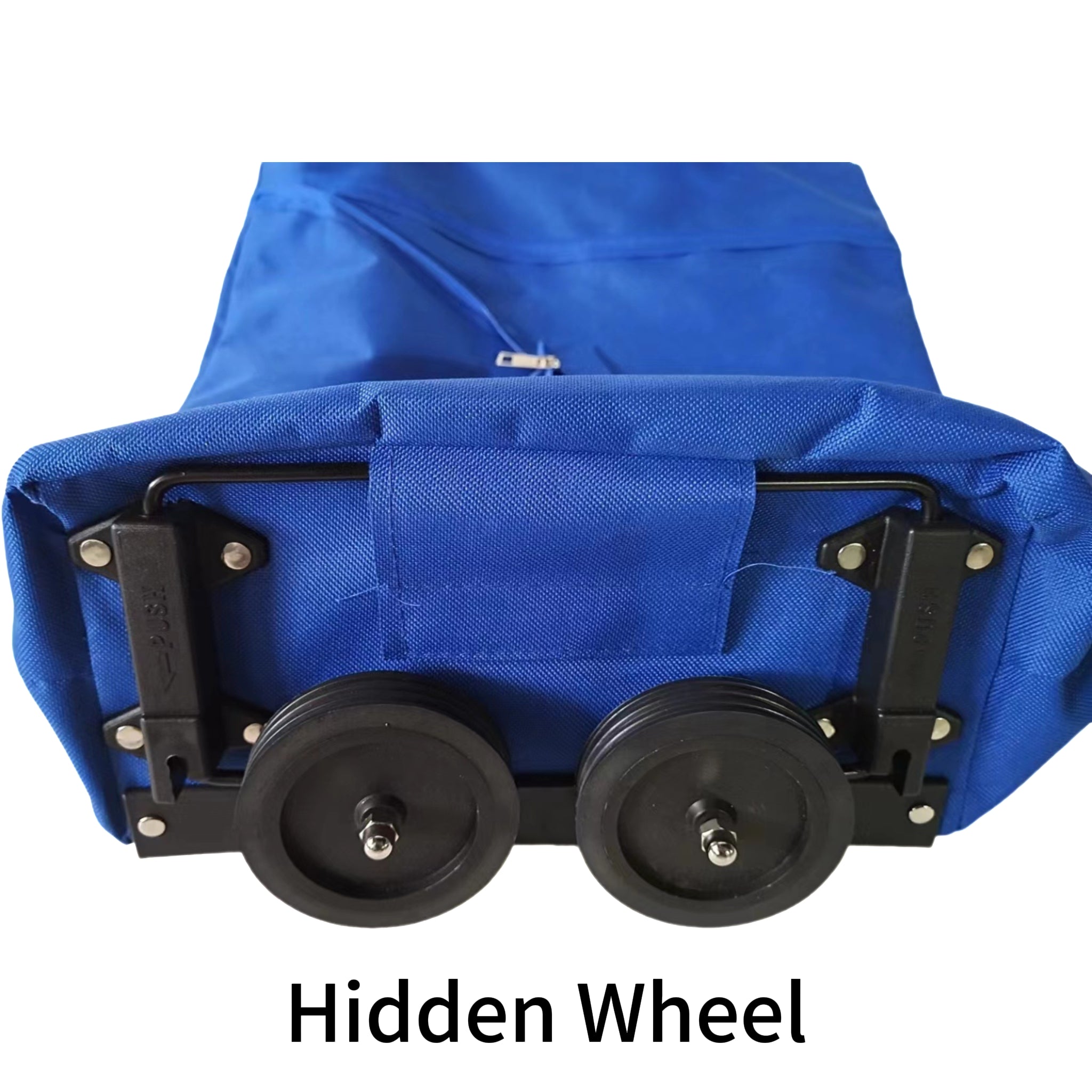 Retractable Tote Cart For Supermarket Shopping