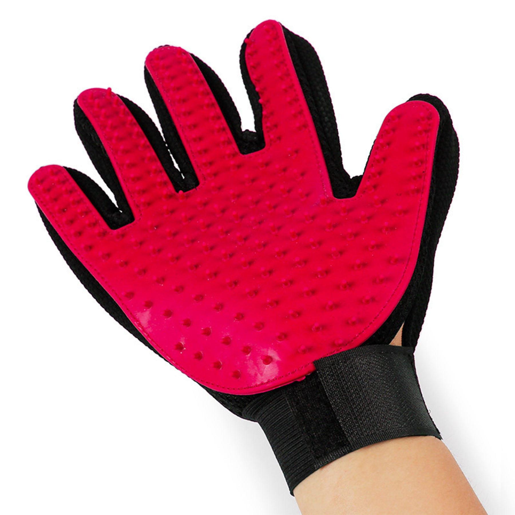 Pet Grooming And Massaging De-Shedding Gloves