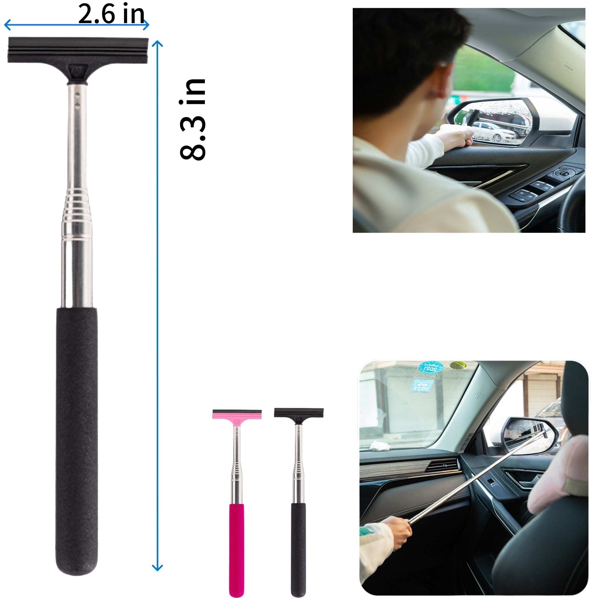 Car Rearview Mirror Wiper