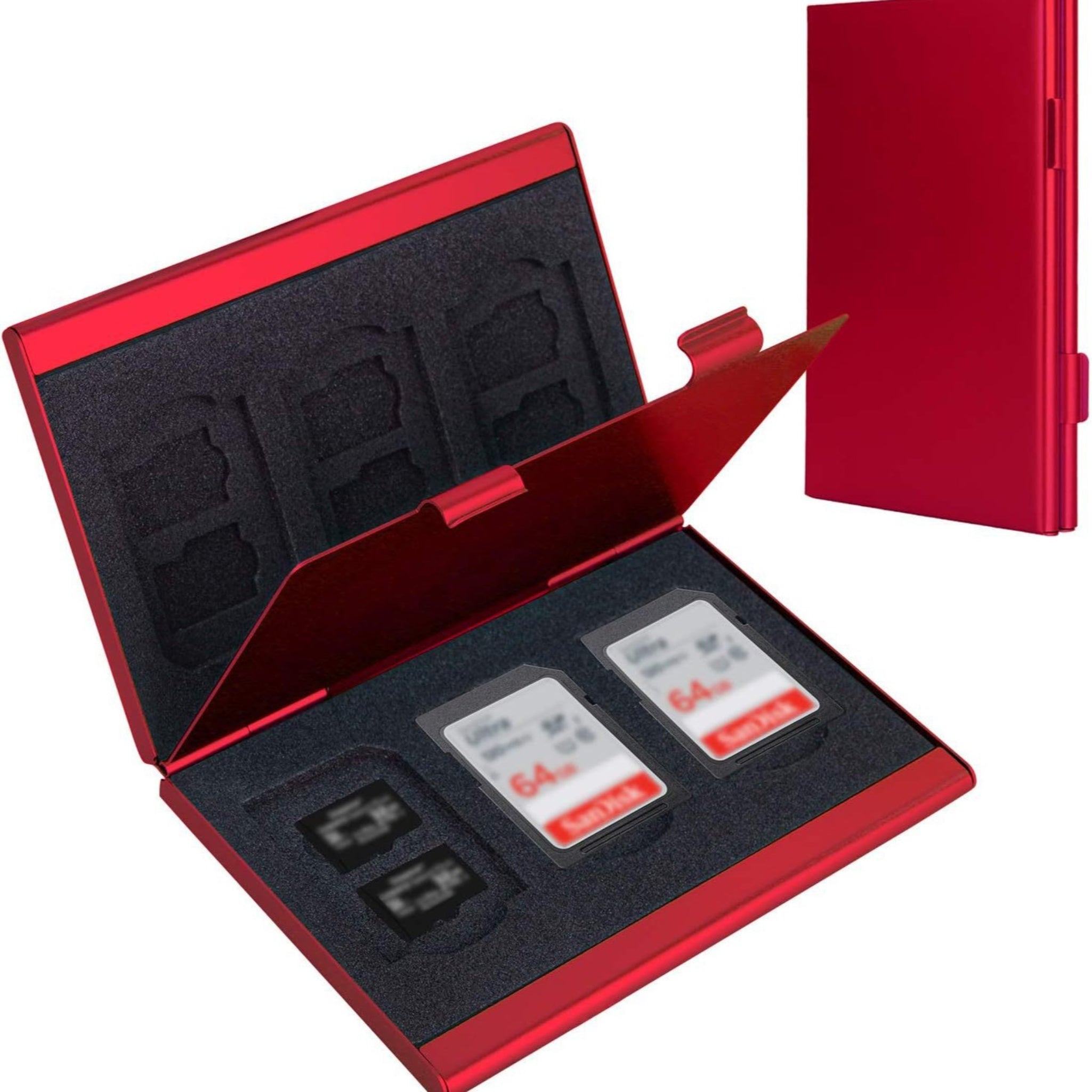 Aluminum Alloy Storage Card Case