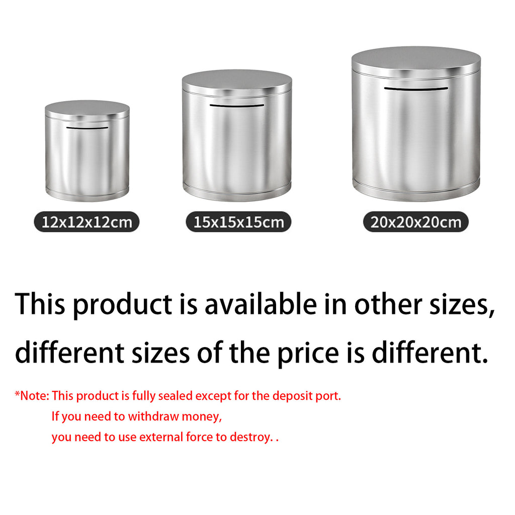Cylindrical Piggy Bank