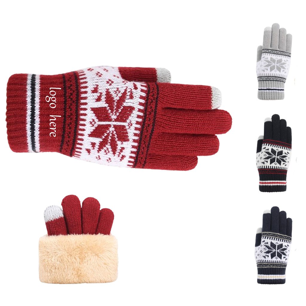 Acrylic Gloves With Thick Velvet Inside