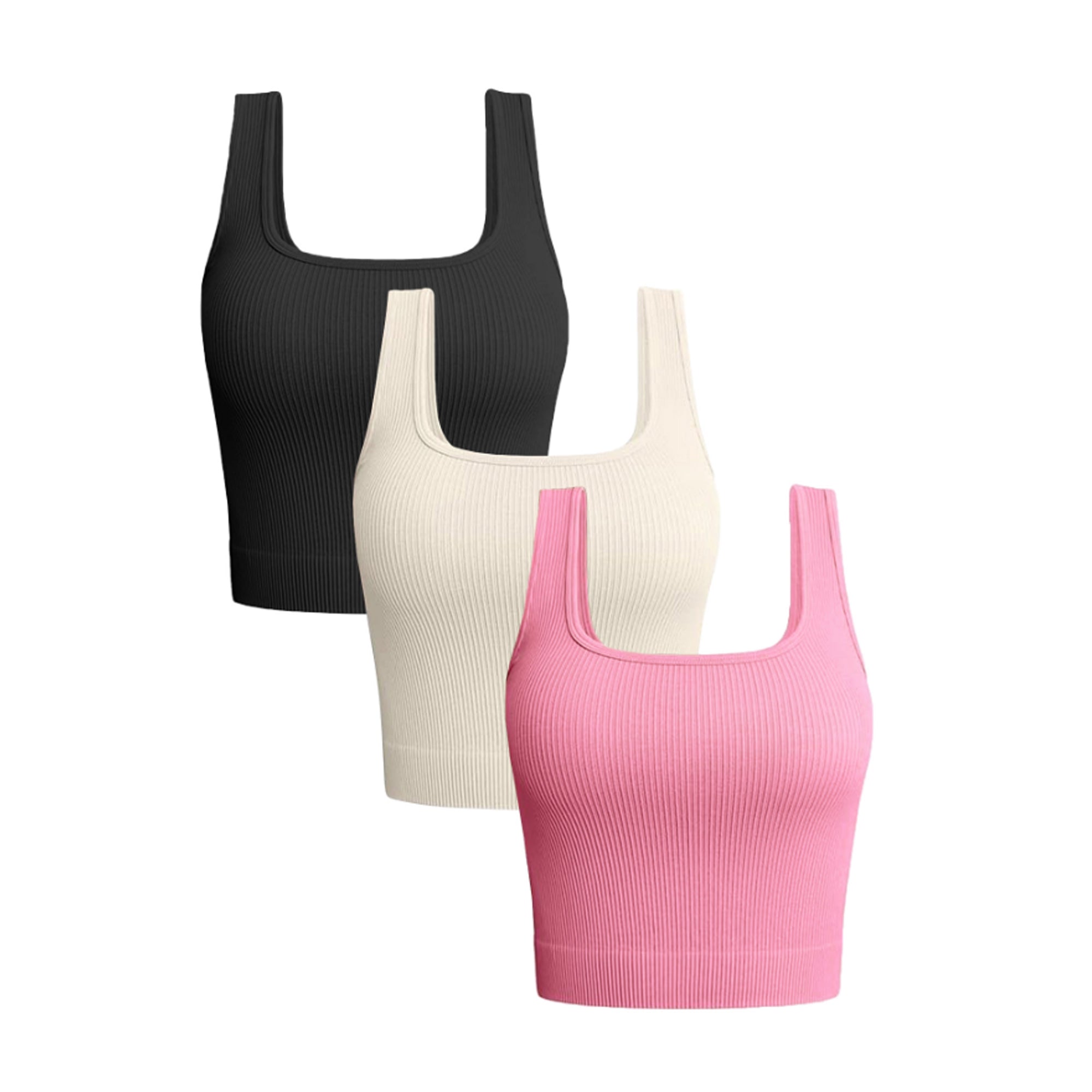 Solid Color Yoga Top