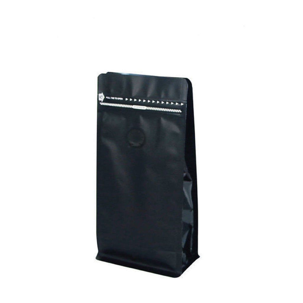 16Oz Zipper Pouch Coffee Bag With Valve One Way Degassing
