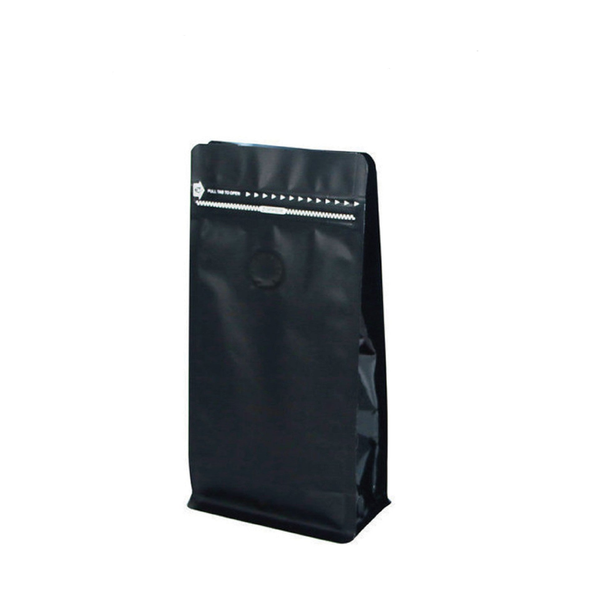 16Oz Zipper Pouch Coffee Bag With Valve One Way Degassing