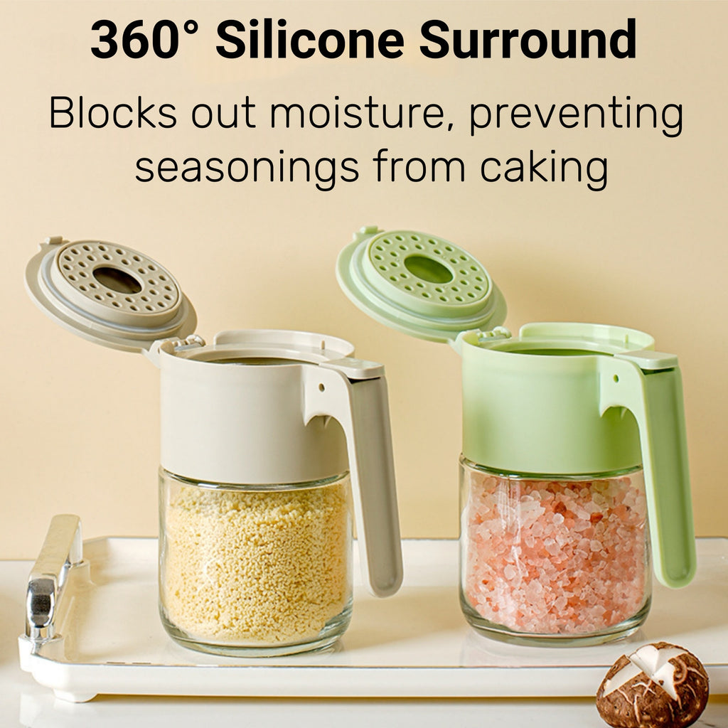 Glass Moisture - proof Seasoning Jars