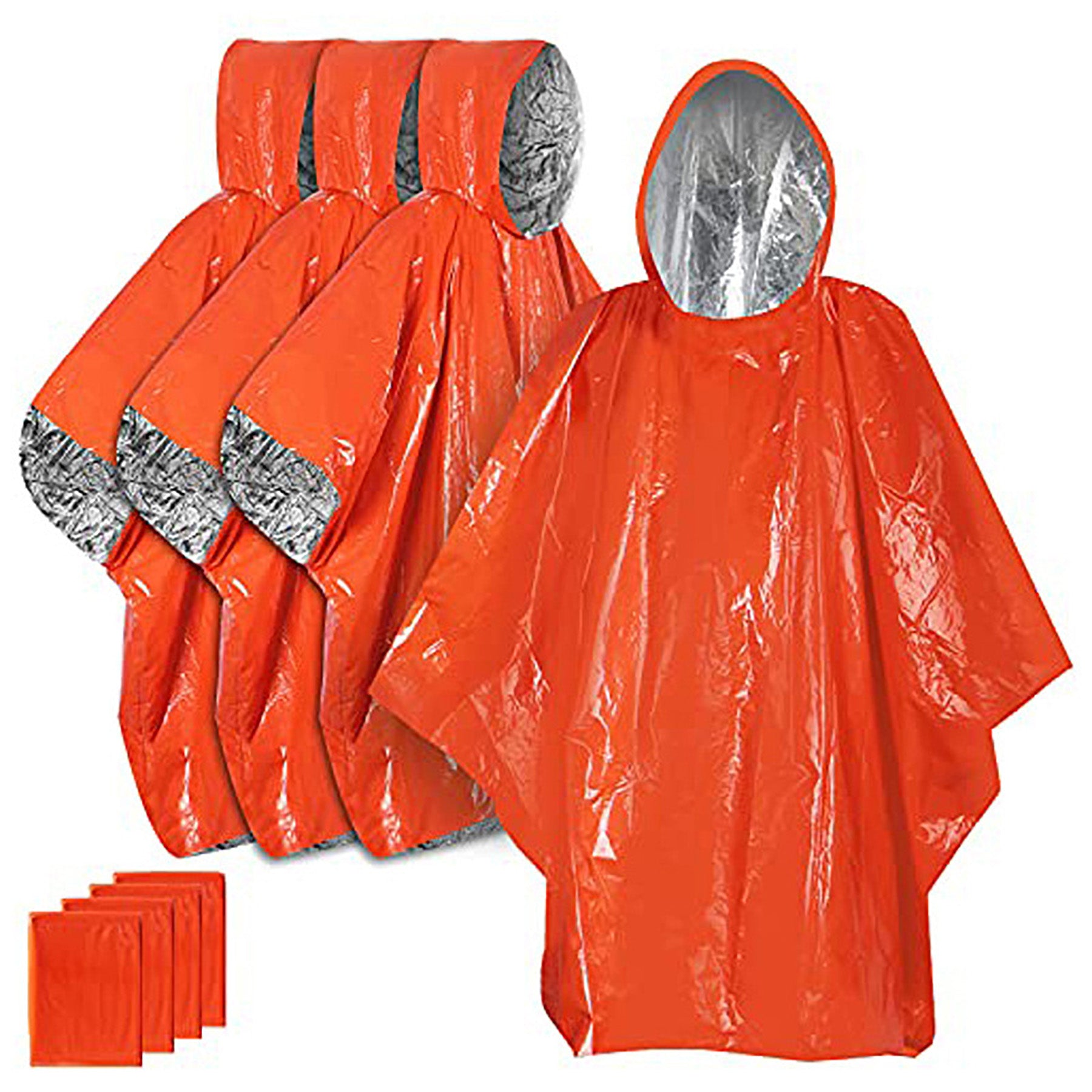 PE Aluminized Film Anti-temperature Raincoat