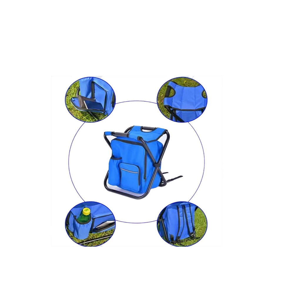 Multifunctional Folding Stool With Insulated Bag