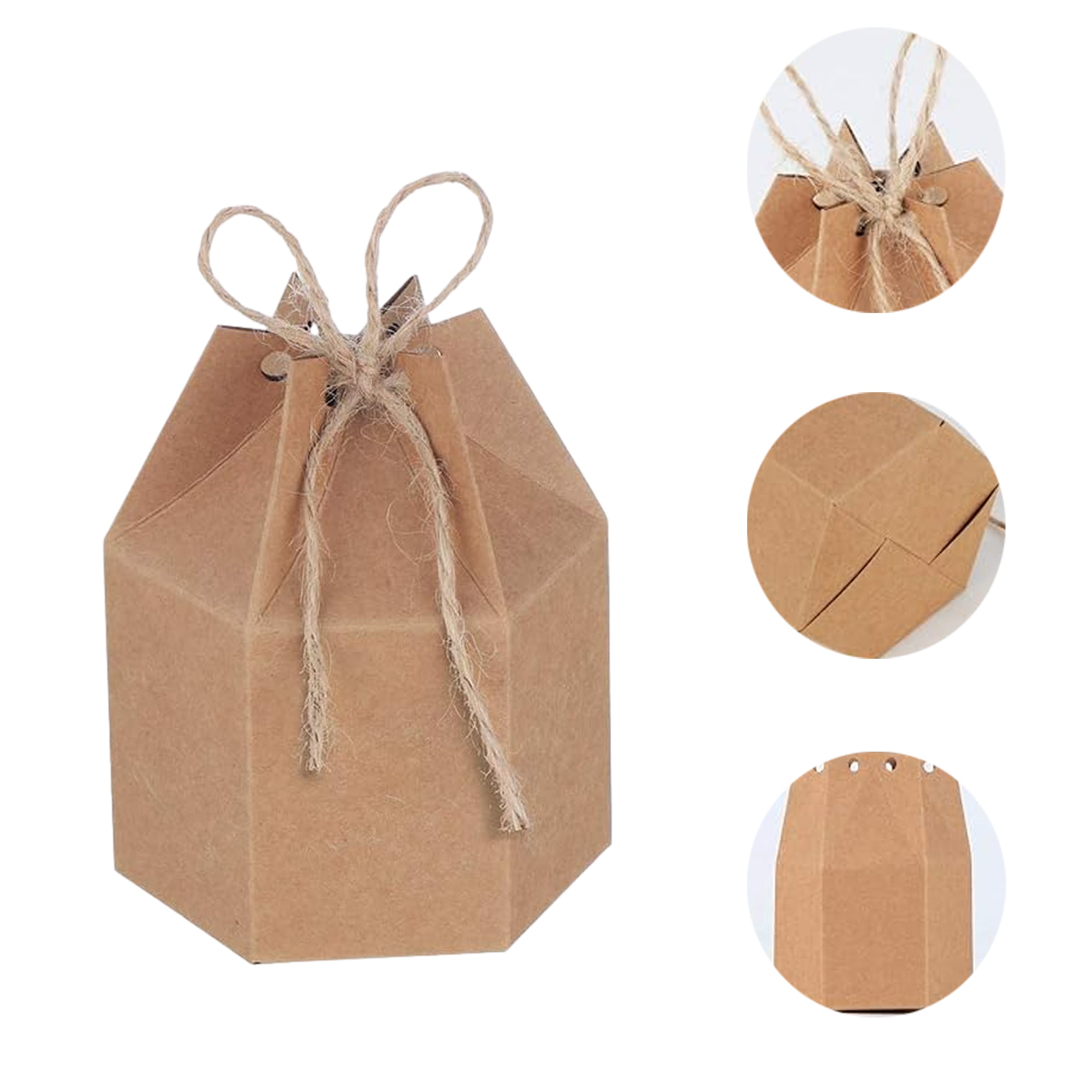 Kraft Paper Candy Box