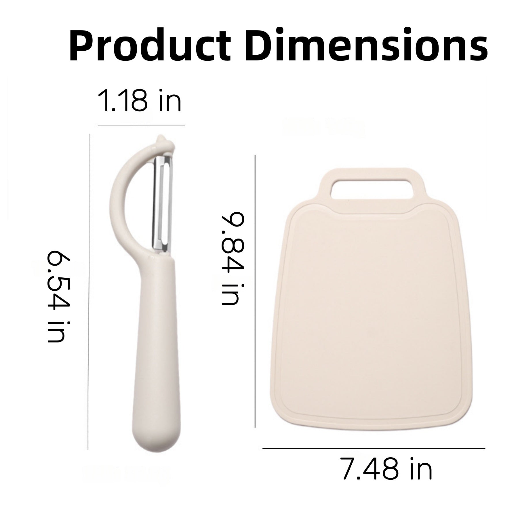 Portable Three-piece Cutting Board Set