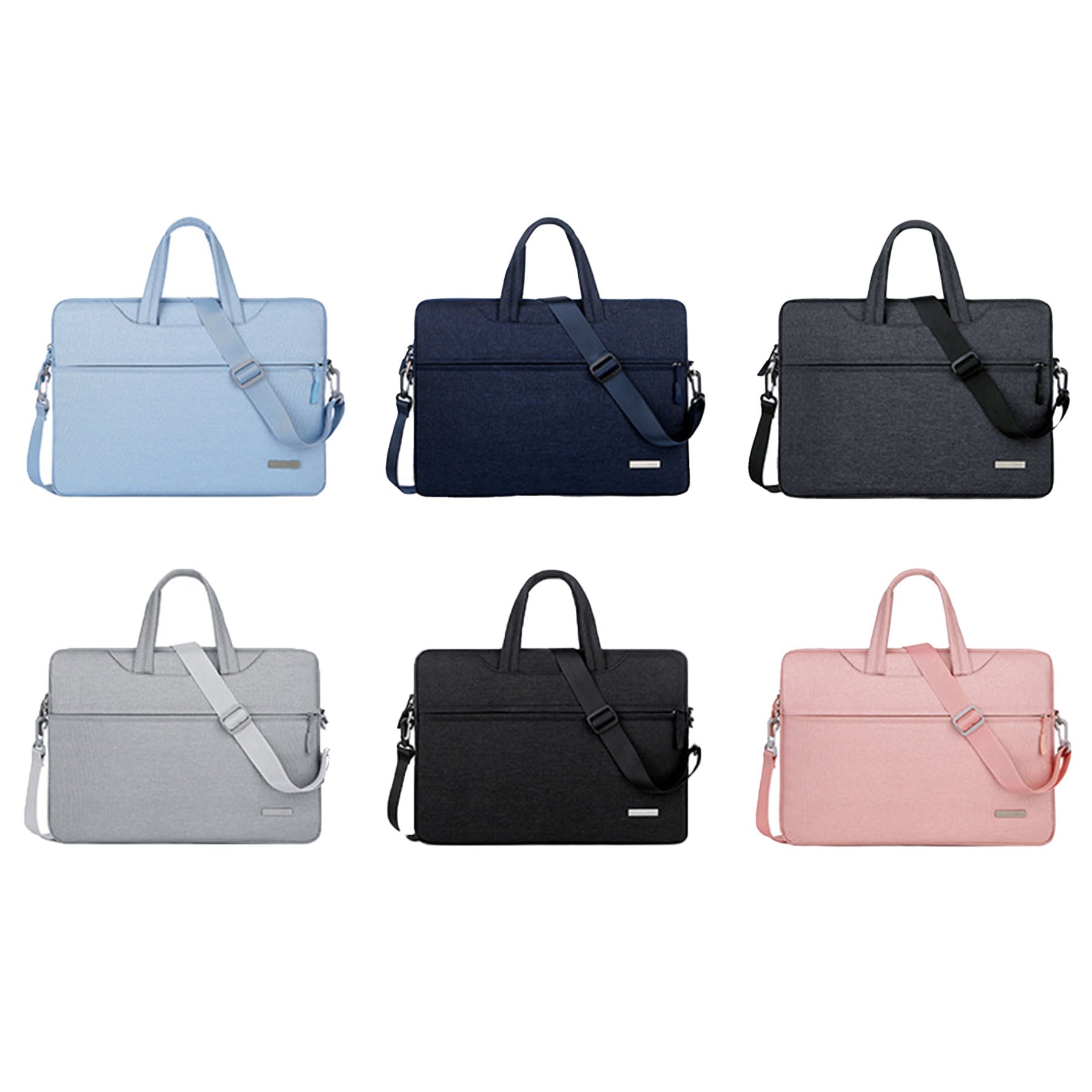 Universal 13" Jacquard Laptop Case With Shoulder Sleeve