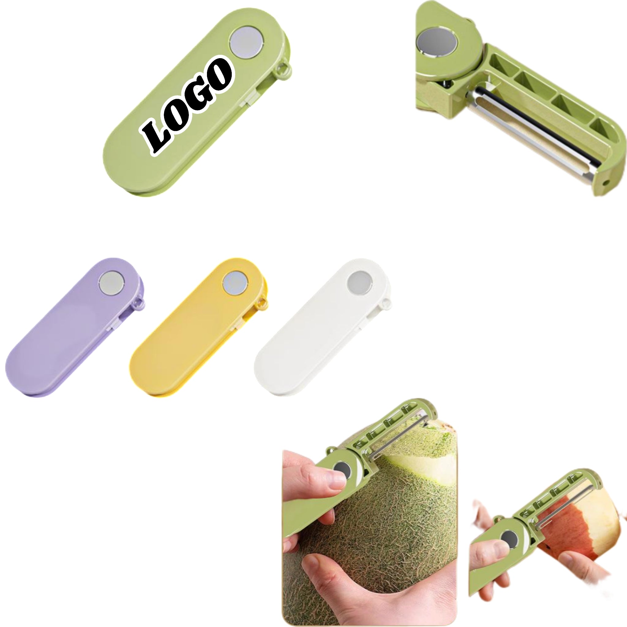 Foldable Stainless - Steel Fruit Peeler