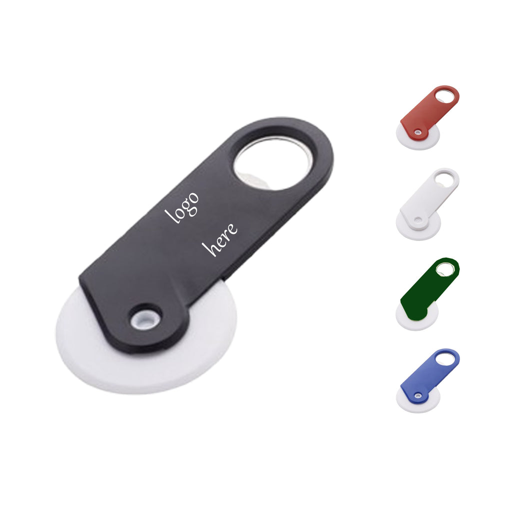 Pizza Cutter with Built-in Bottle Opener