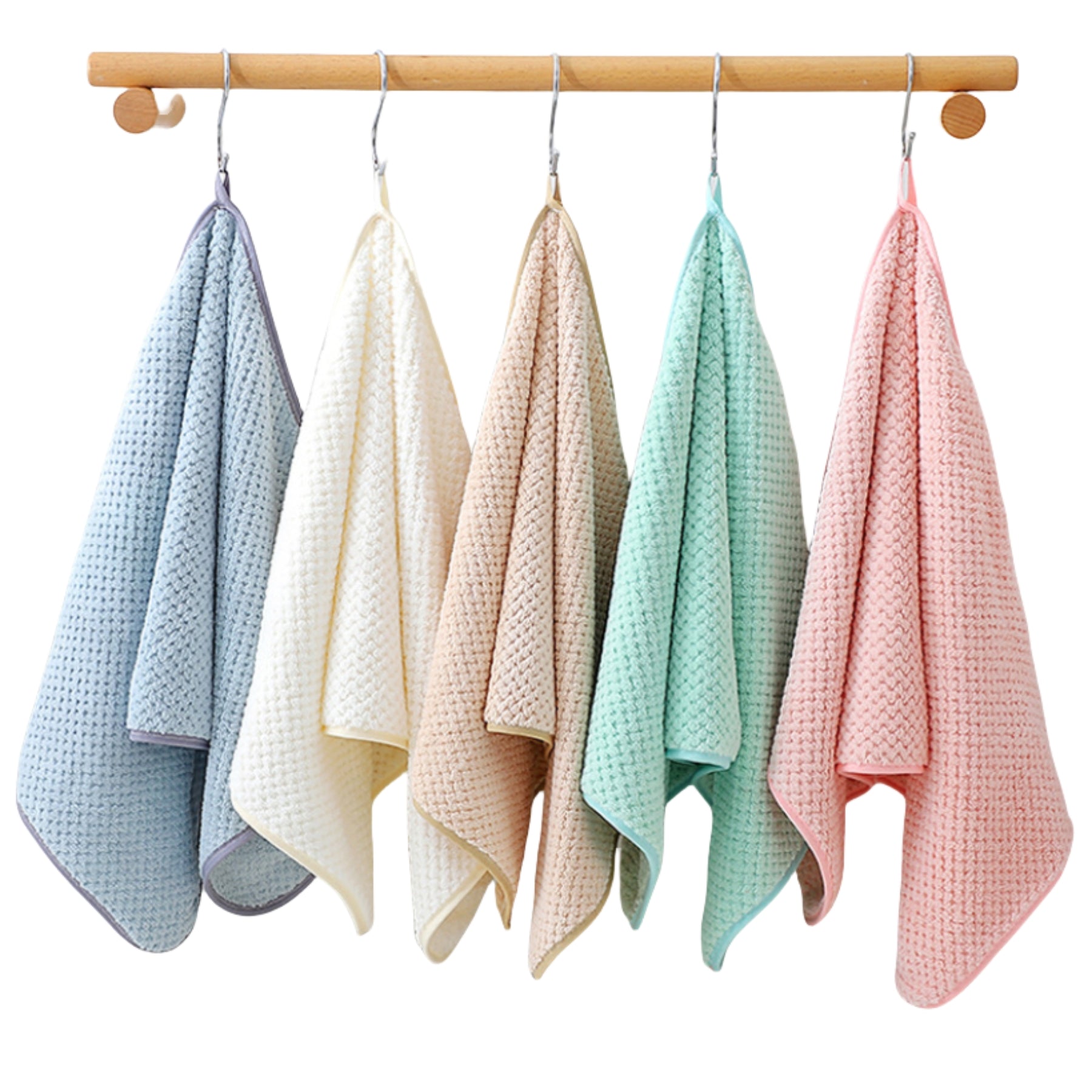 Coral Velvet Towel