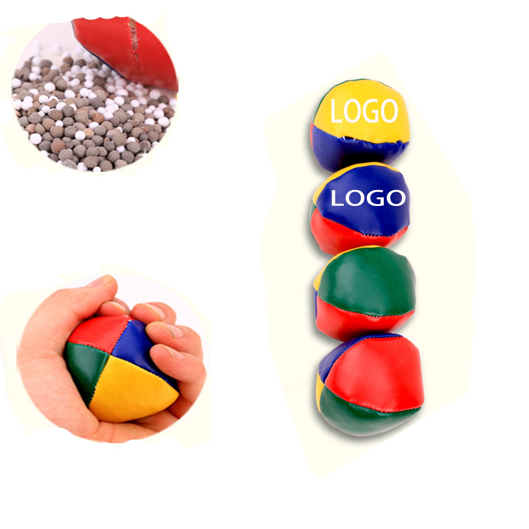 Leather Circle Game Sandbock Ball