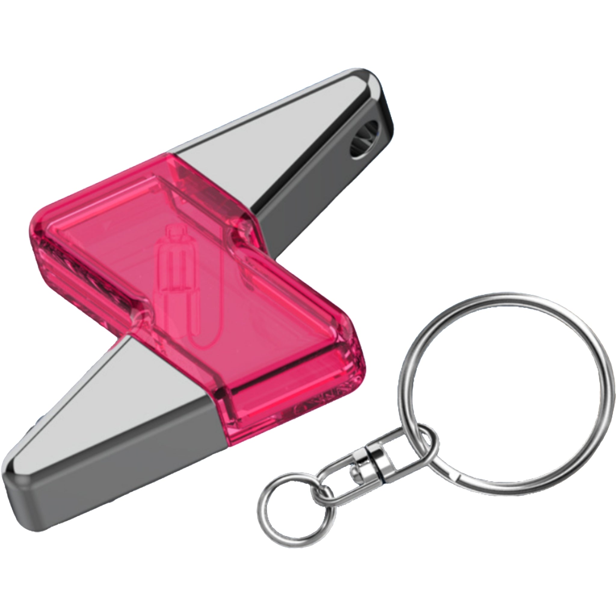 Car Static Release Touch Keychain Winter