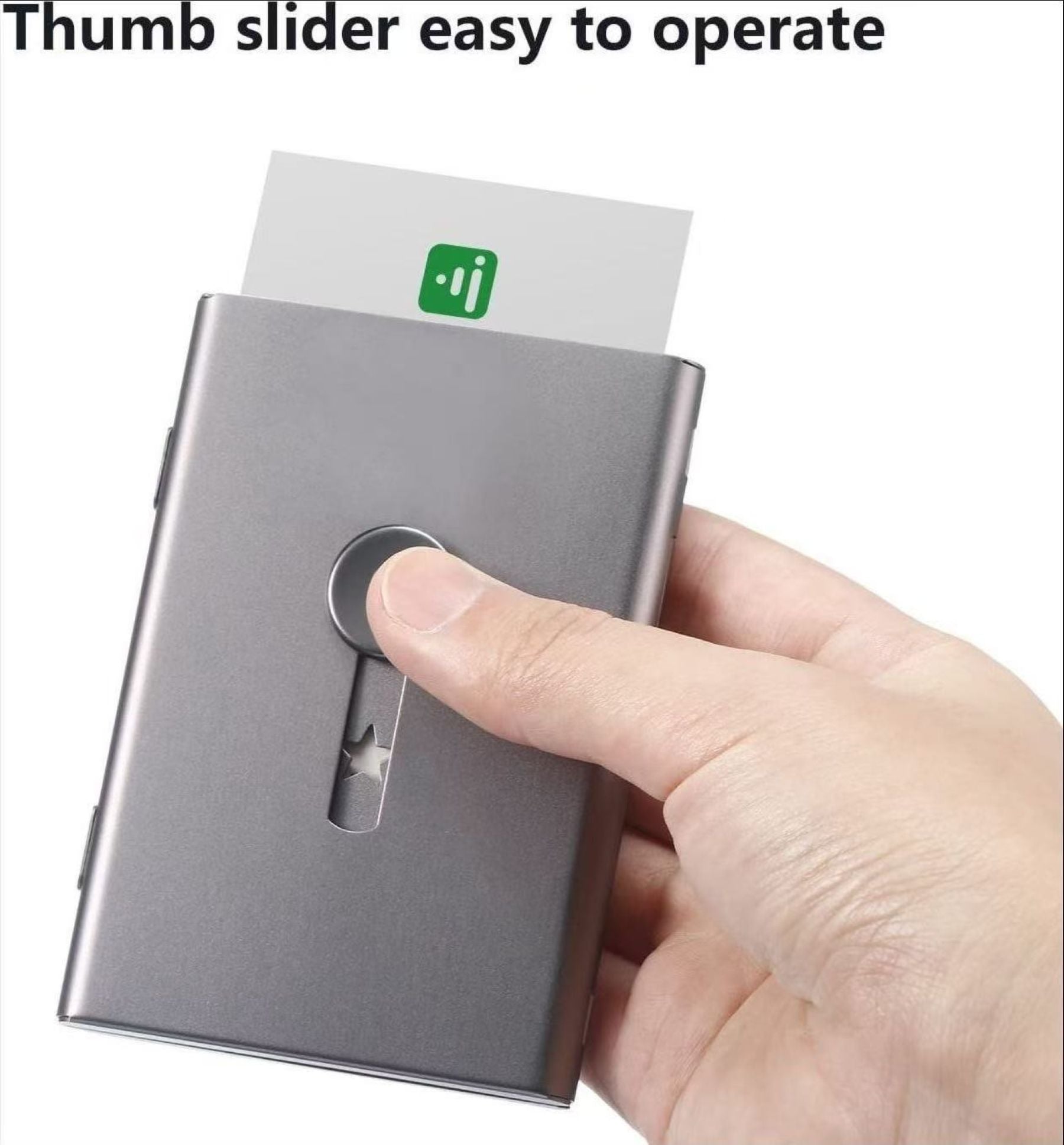 Stainless Steel Business Card Box