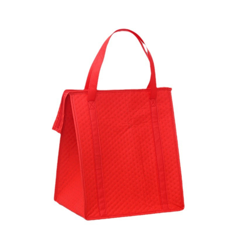 Embossed Sot Non Woven Thermal Bag Tote Shopping Bag
