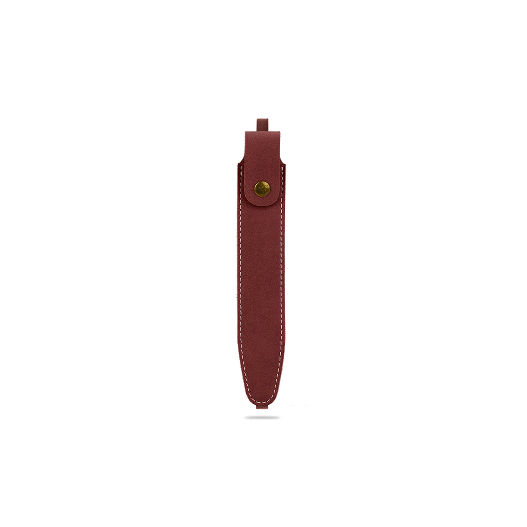 Notebook Elastic Belt PU Leather Single Storage Pen Bag