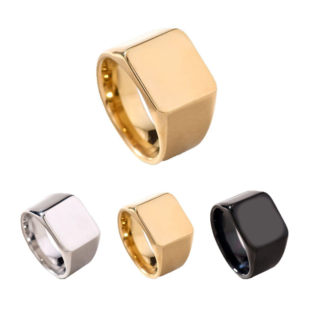 Square Stainless Steel Ring