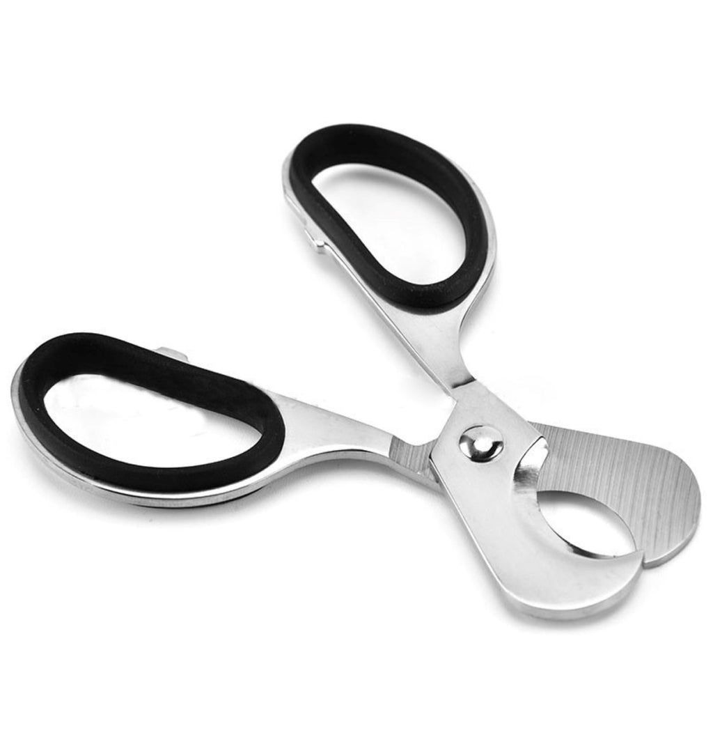 Stainless Steel Handle-type Cigar Scissors