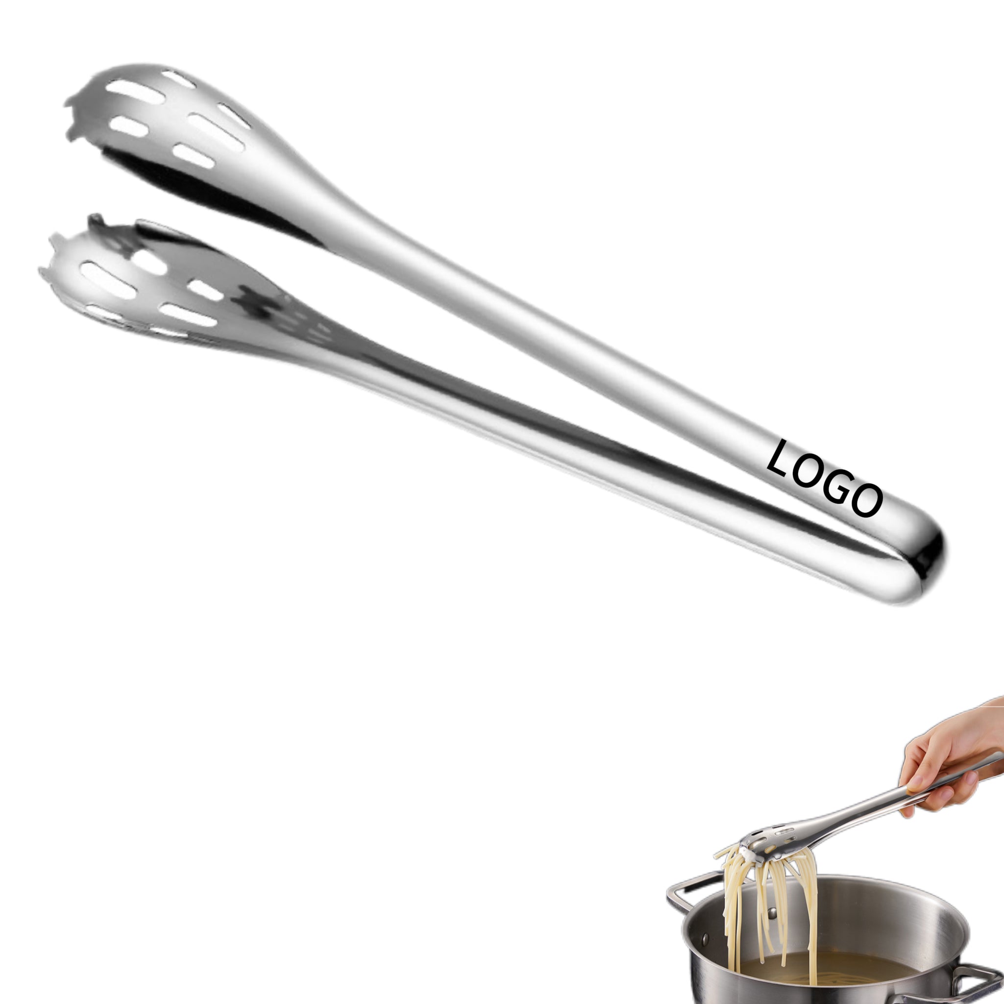 304 Stainless Steel Food Tongs