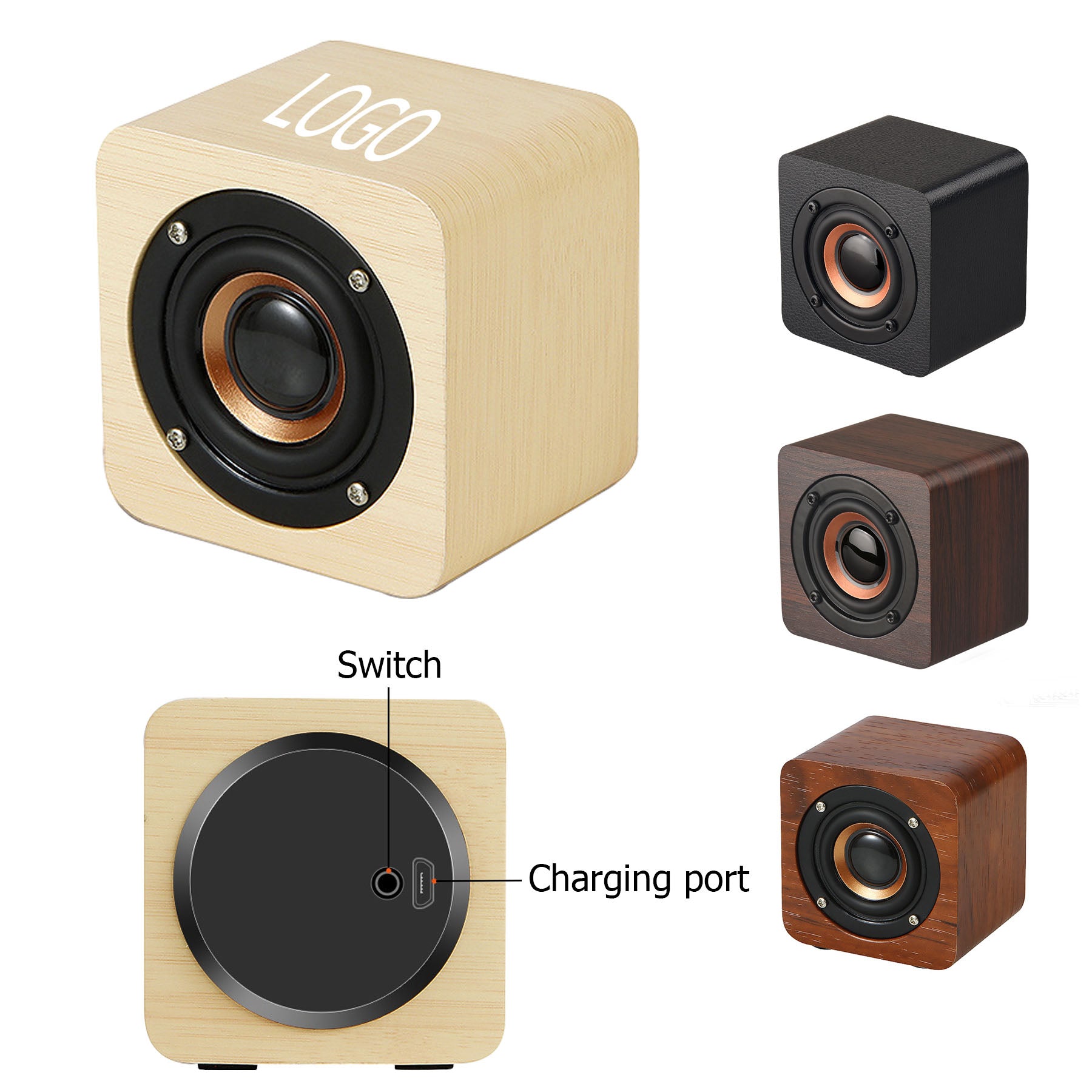 Wooden Single Horn Speaker