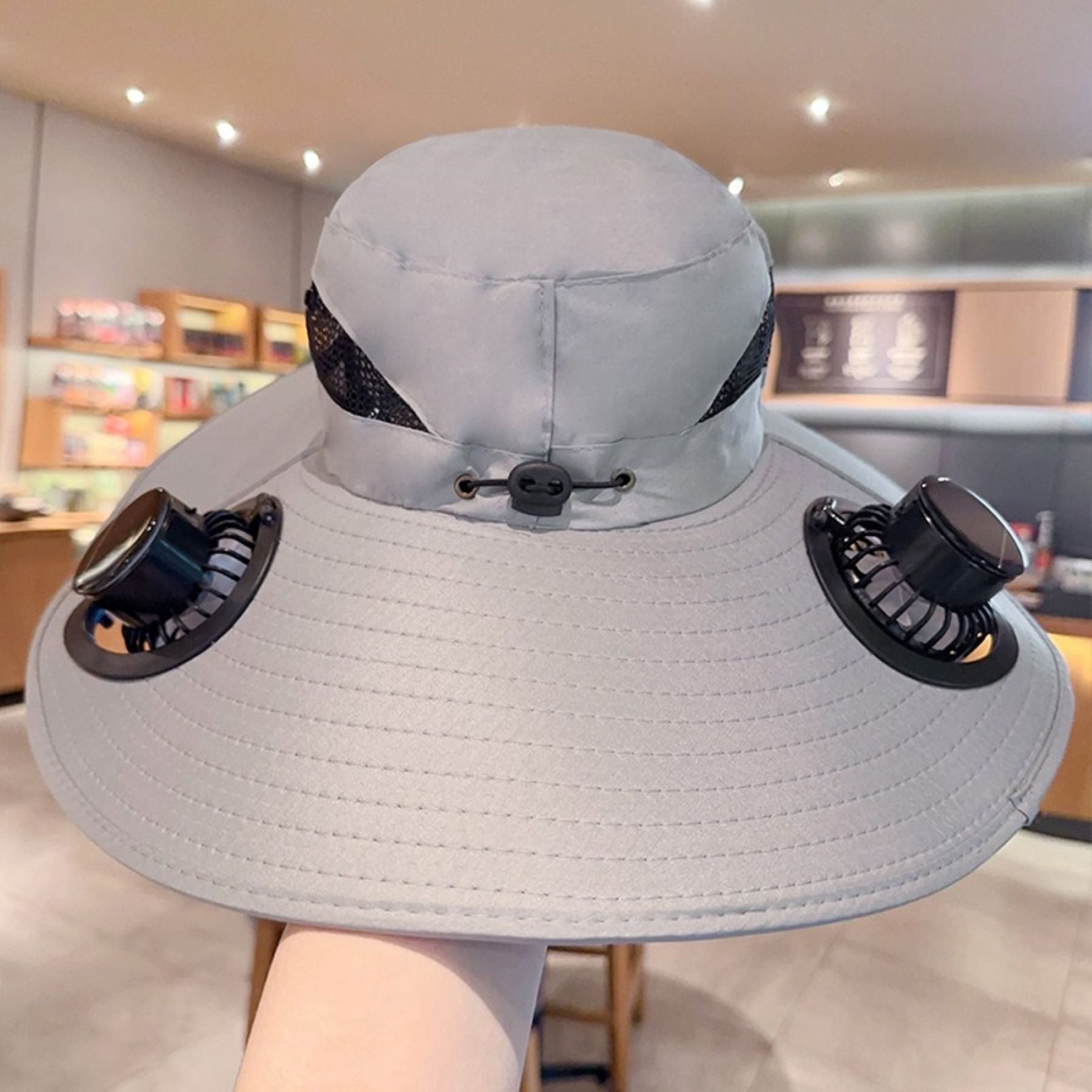 Solar Fan Fisherman's Hat