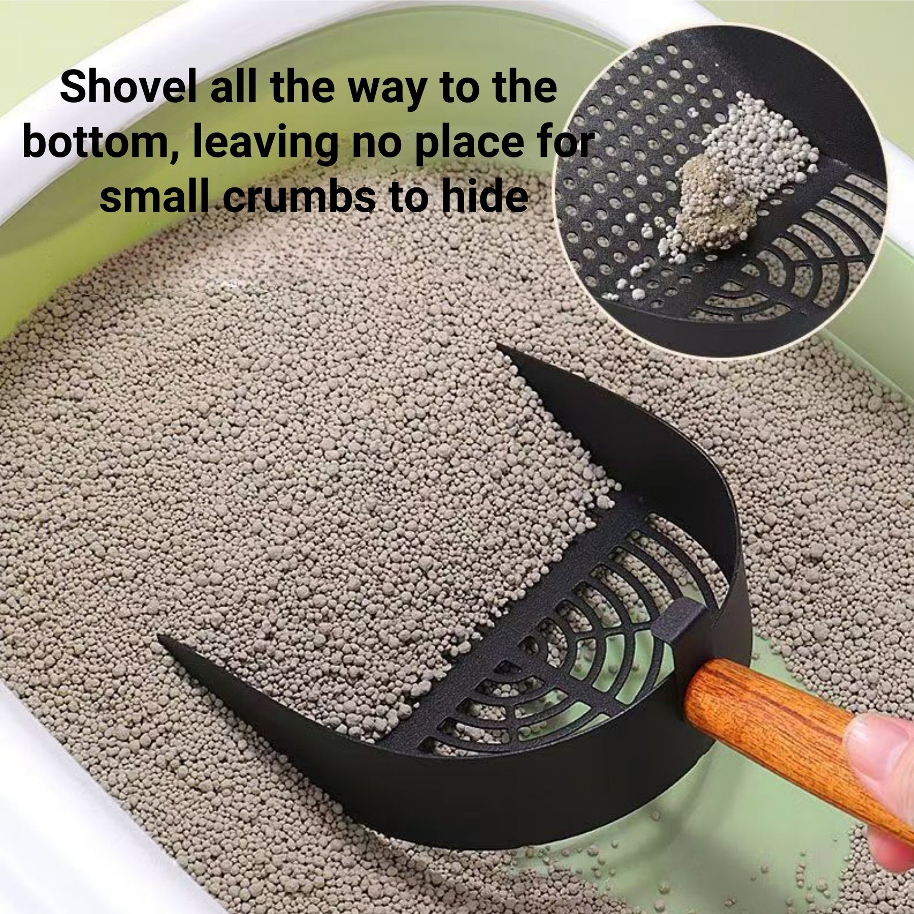 Stainless Steel Cat Litter Scoop