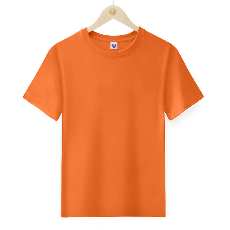 Cotton Round Neck Short Sleeved Men's T-shirt With Half Sleeves