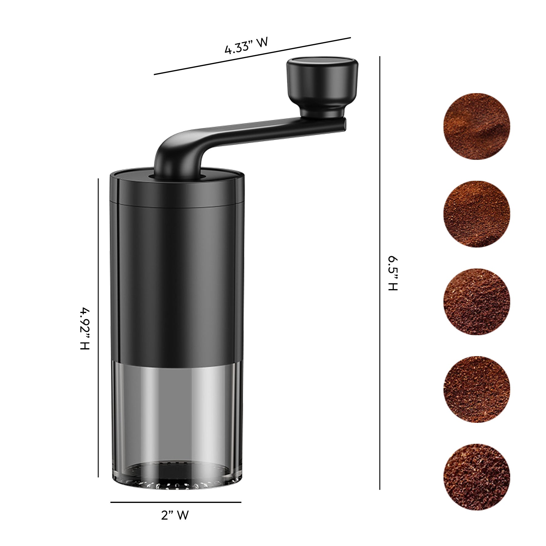 Portable Hand Coffee Grinder