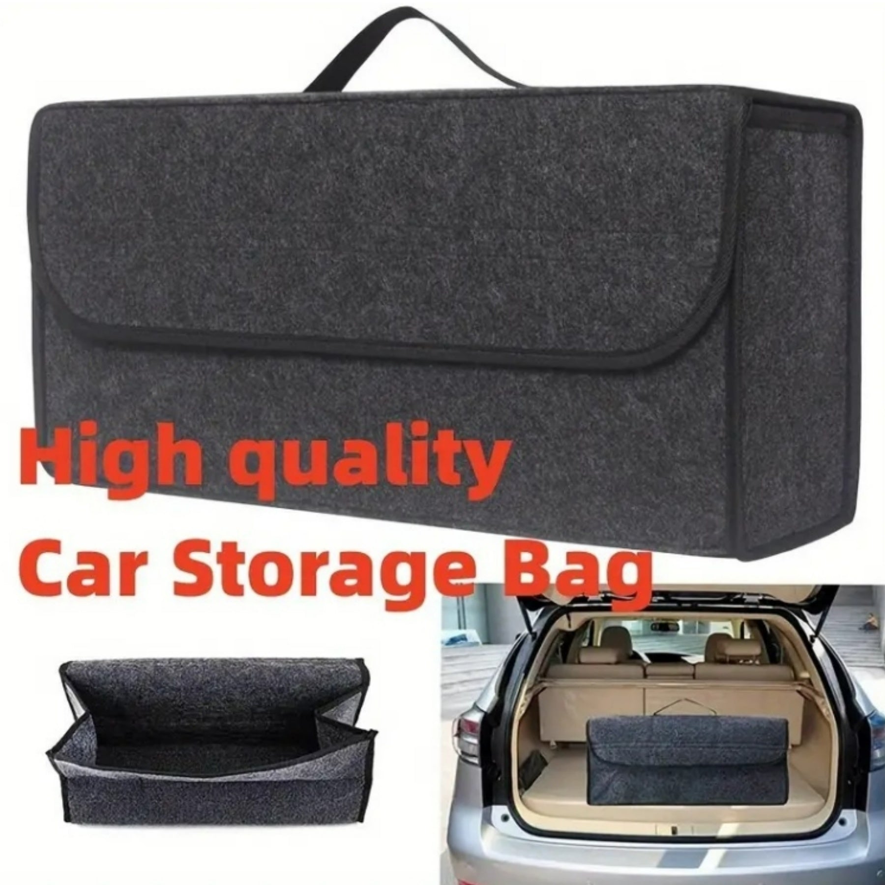Foldable Car Trunk Storage Bag