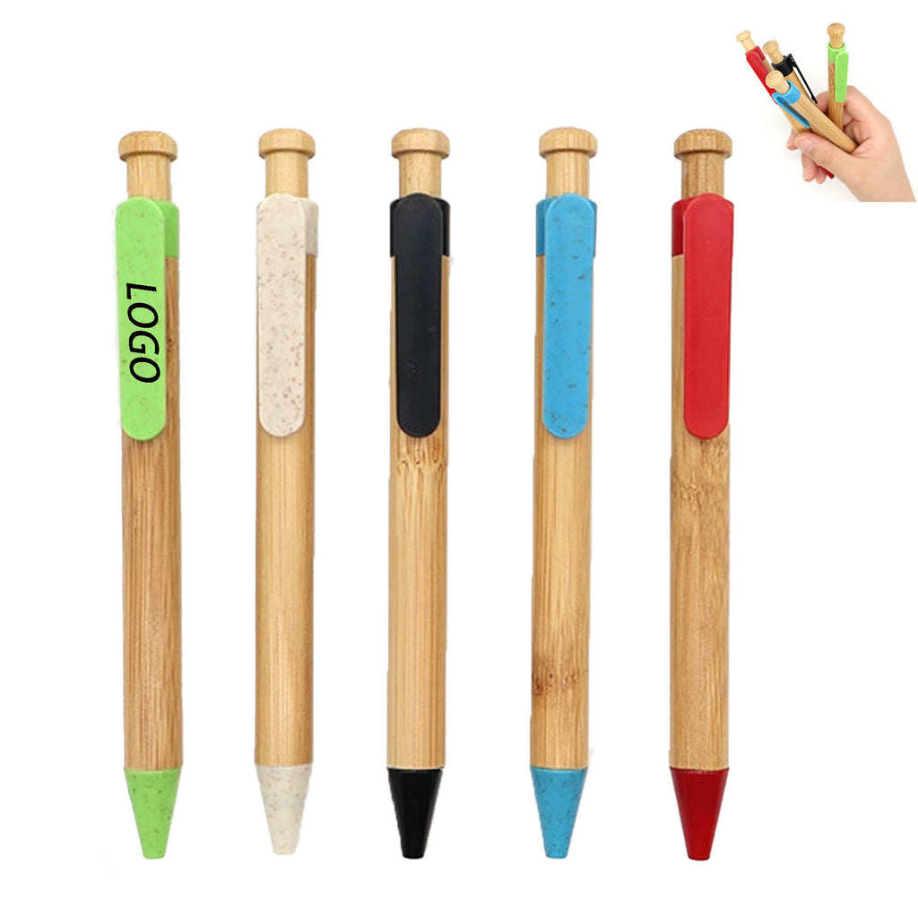 Wheat Accent Bamboo Pen