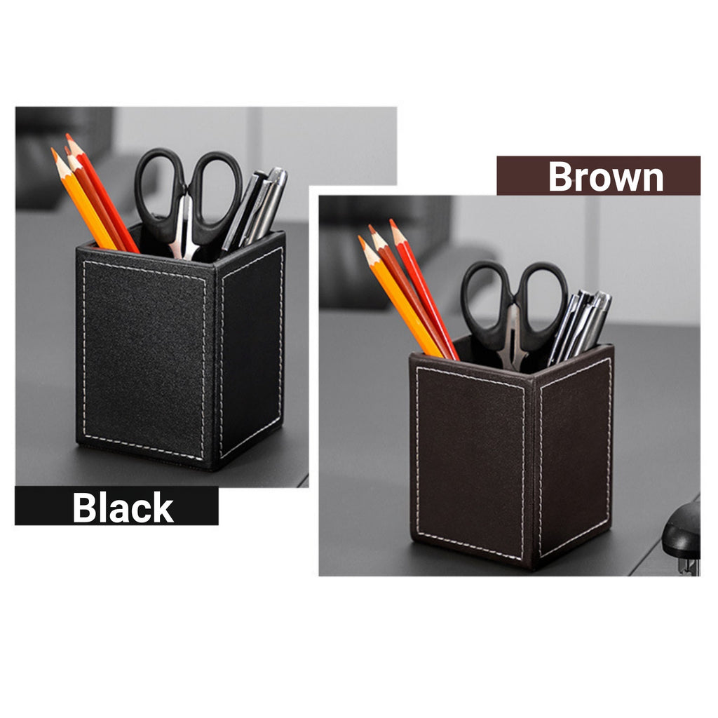 Simple Leather Pen Holder