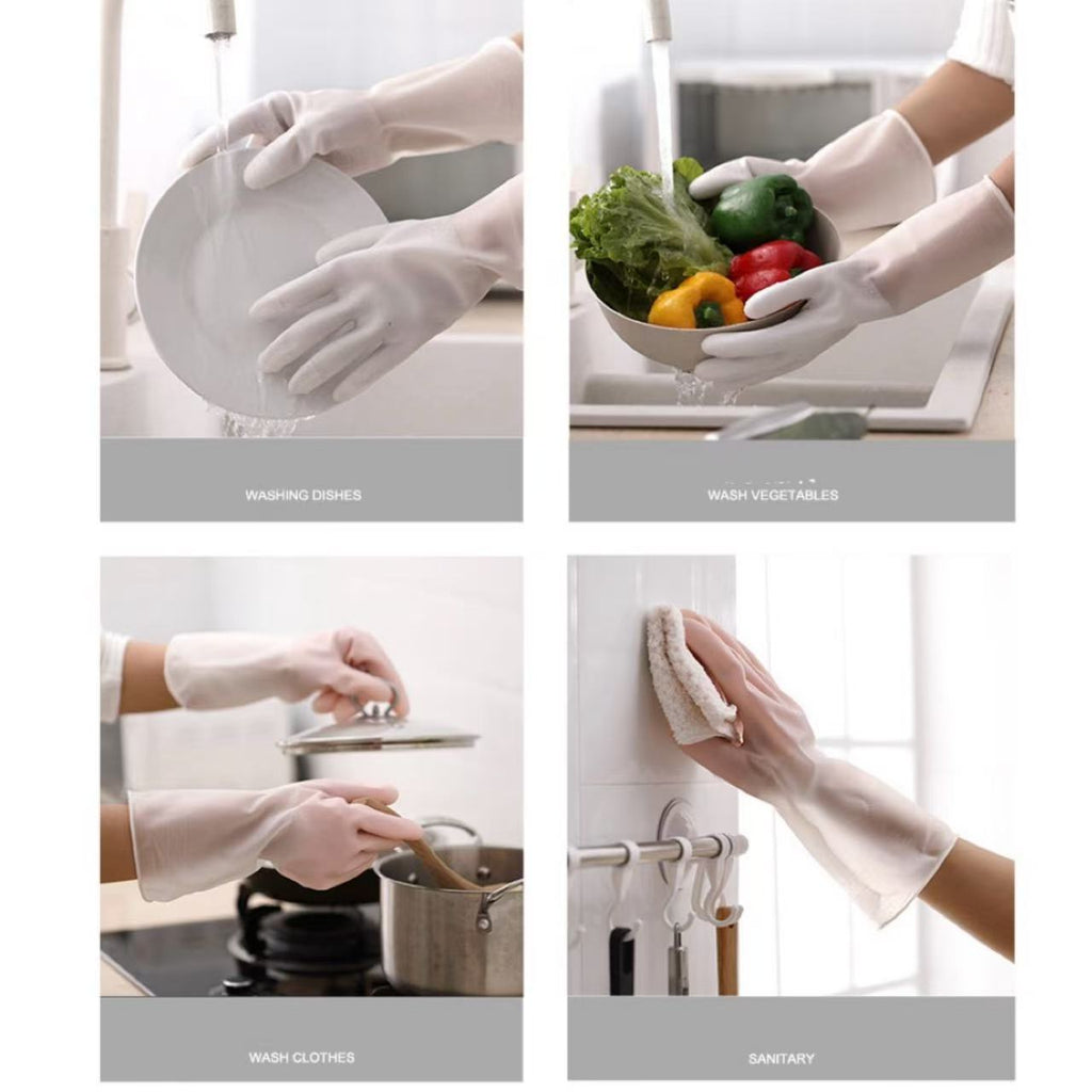 Household Rubber Cleaning Gloves
