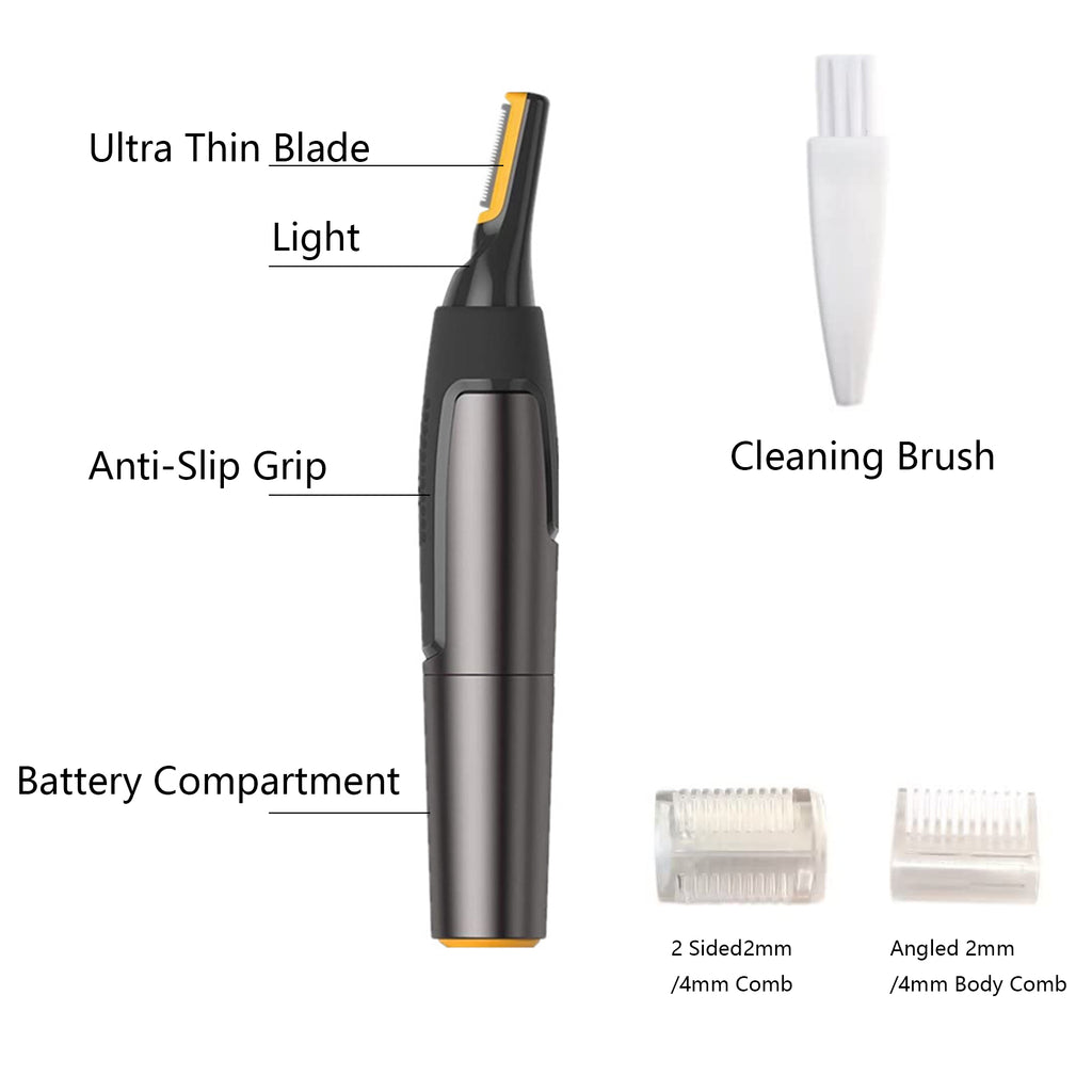 Portable Multifunctional Electric Nose Hair Trimmer With Led