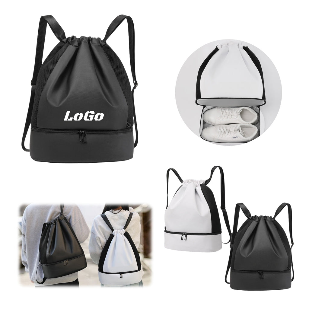 Stylish Minimalist Dry-Wet Separation Dual-Shoulder Backpack