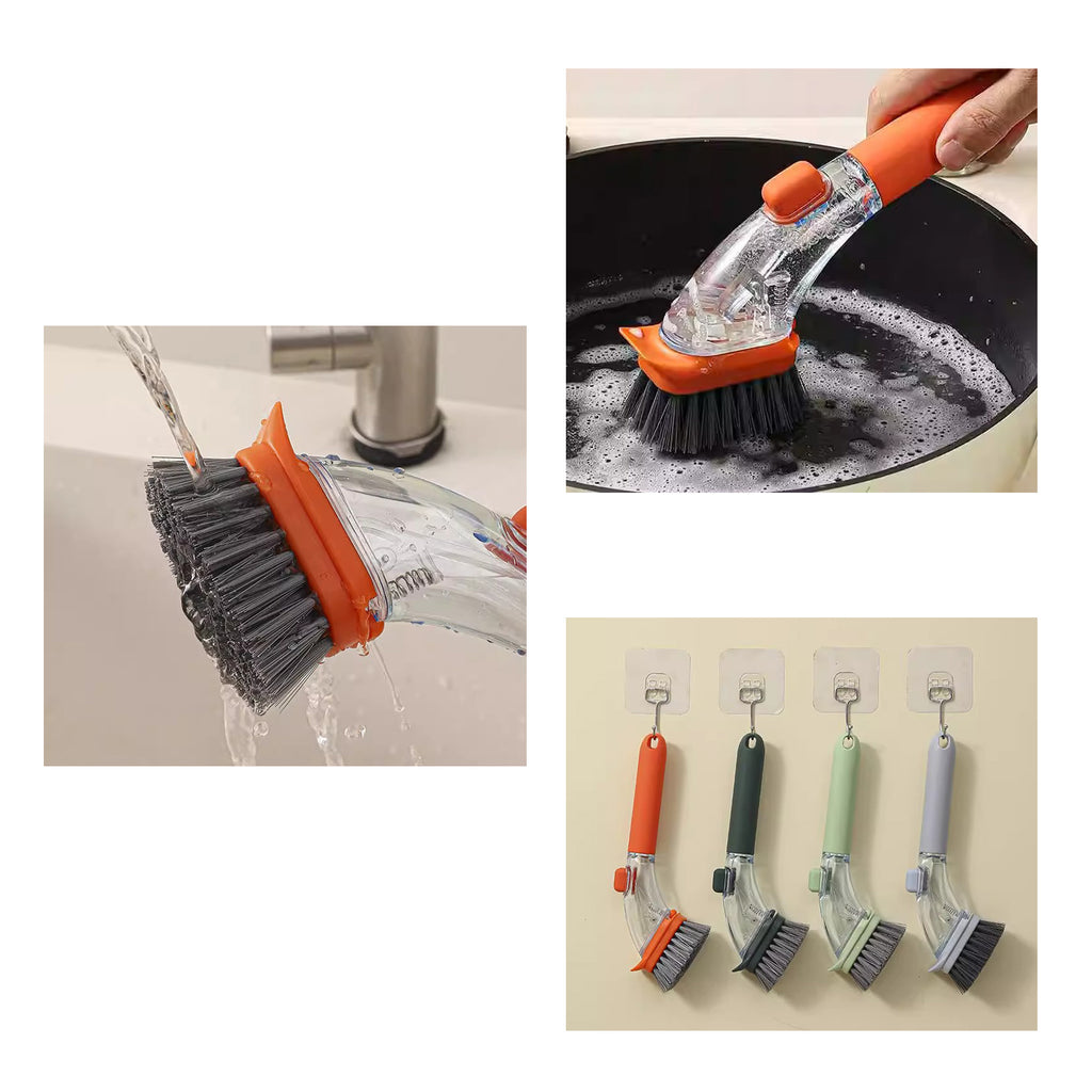 Multi-Functional Kitchen Press Cleaner All-In-One Brush