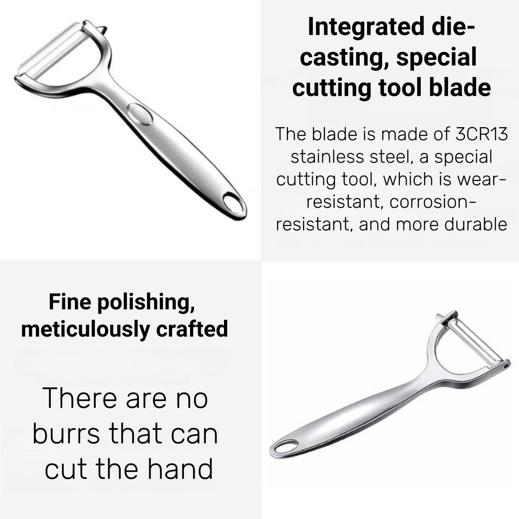 Multi-Functional Stainless Steel Peeler