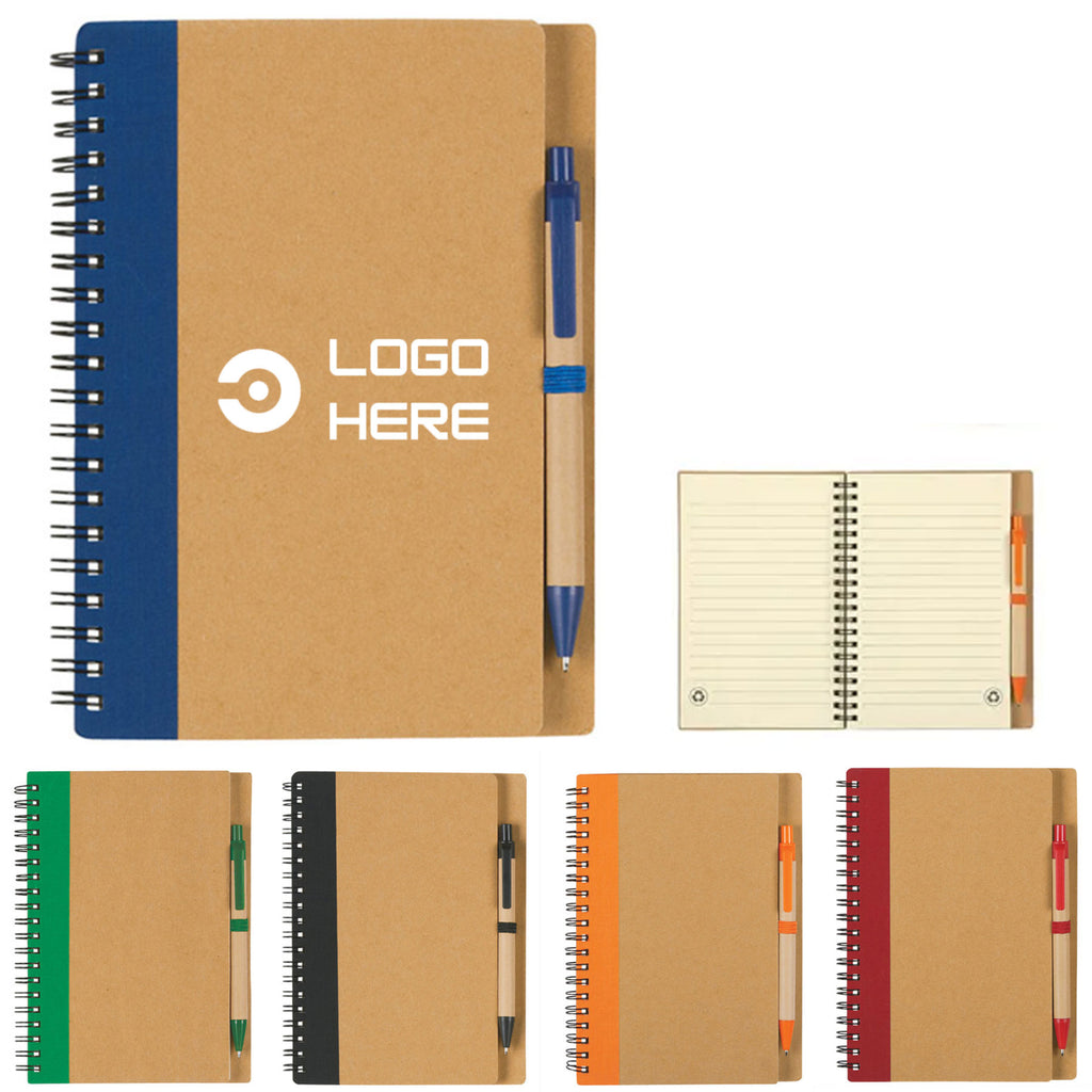 Spiral Notebooks with Pens
