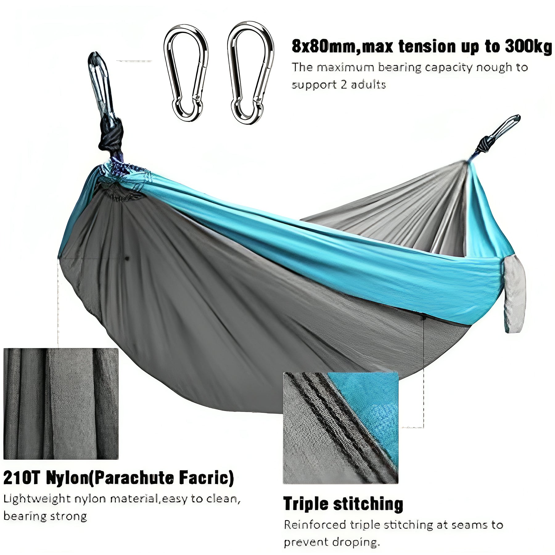 Outdoor Camping Double Hammock