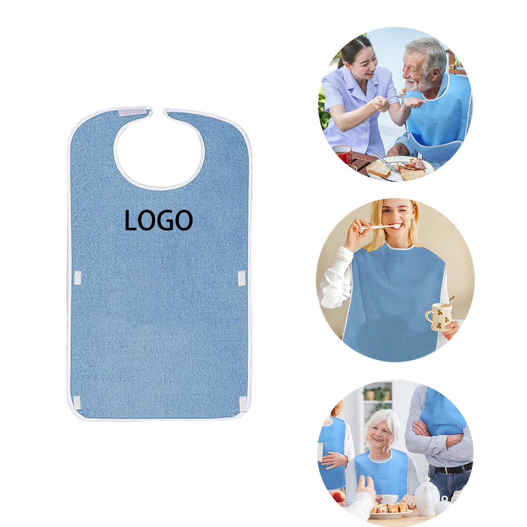 Stain-Resistant Adjustable Pocket Bib