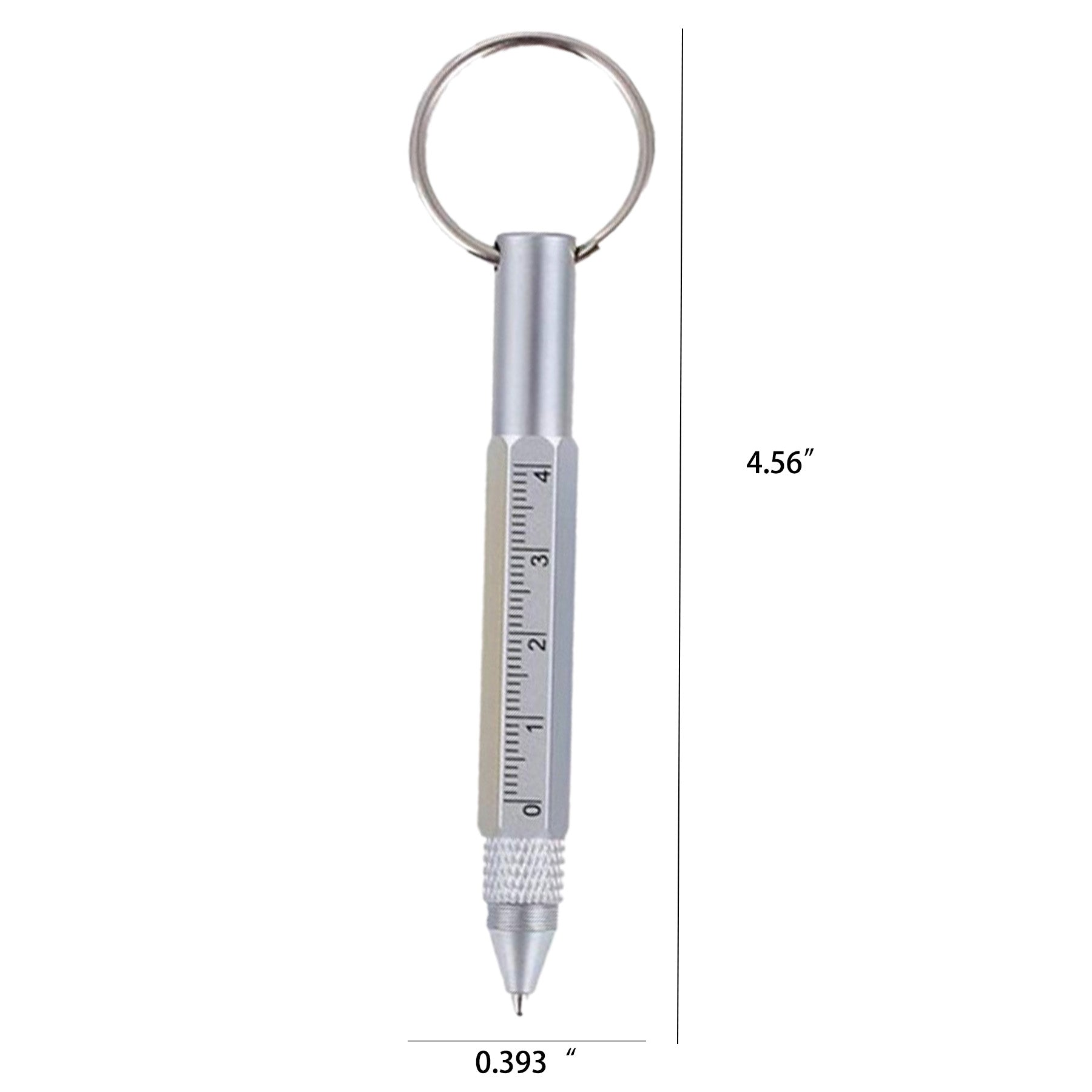 Multi-functional six in one tool pen