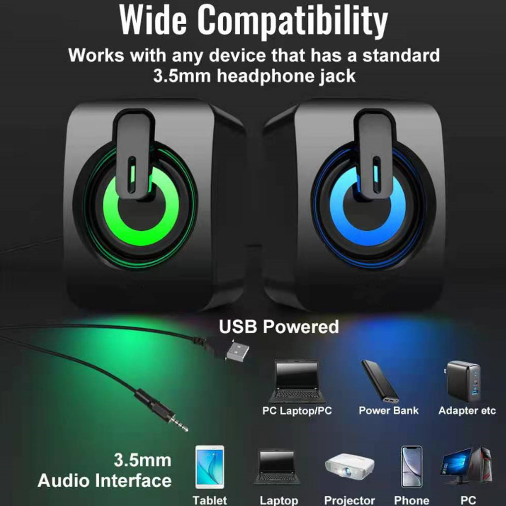 Computer Speaker Wired Bluetooth