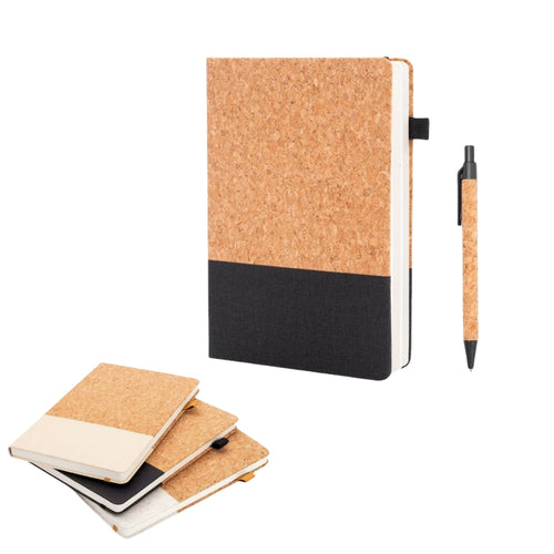 A5 Cork Notebook With Pen