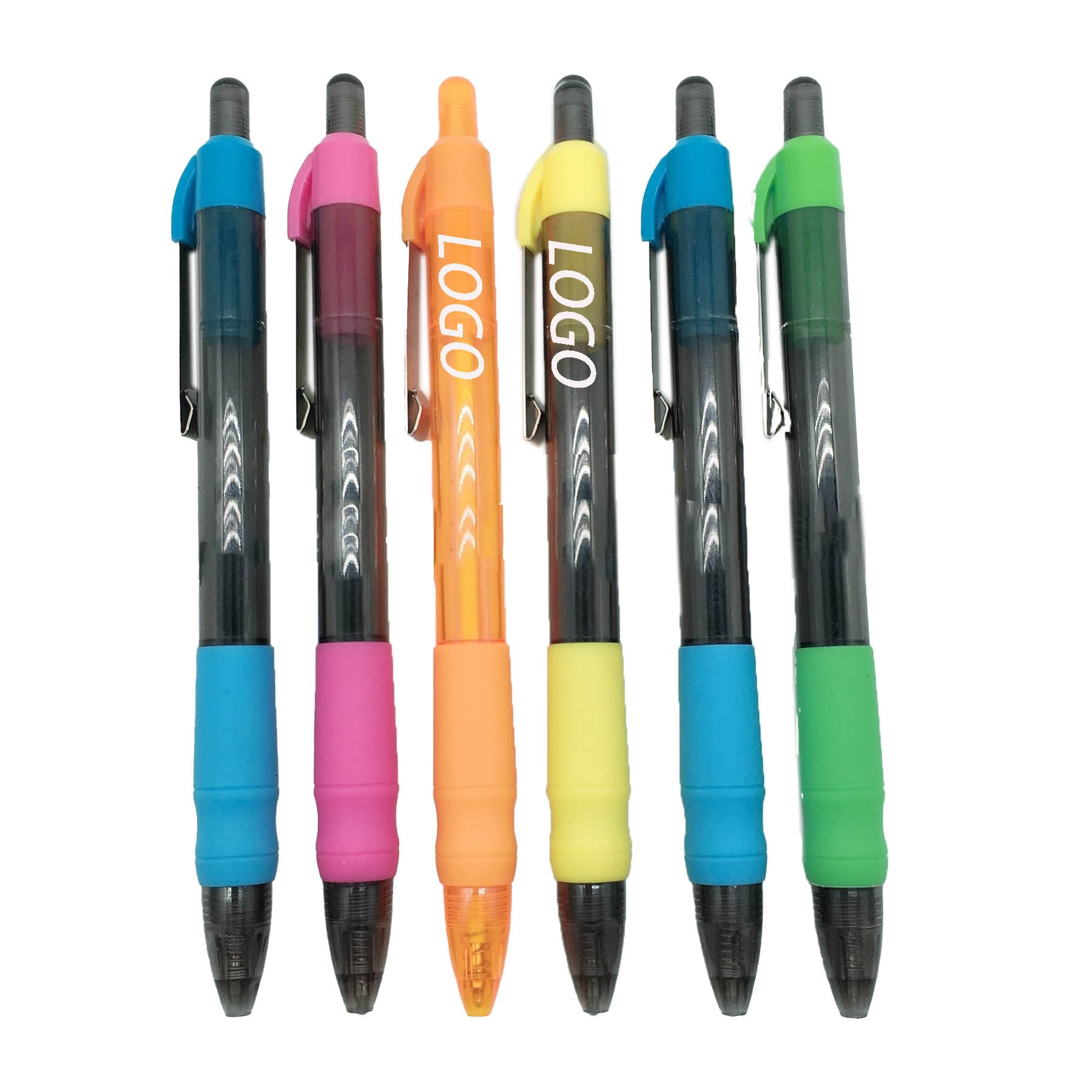 Colorful Plastic Retractable Ballpoint Pen