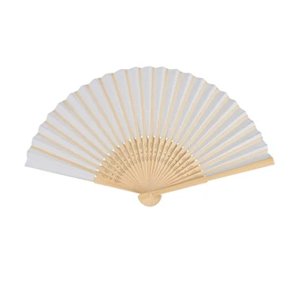 Bamboo Folding Paper Hand Fan