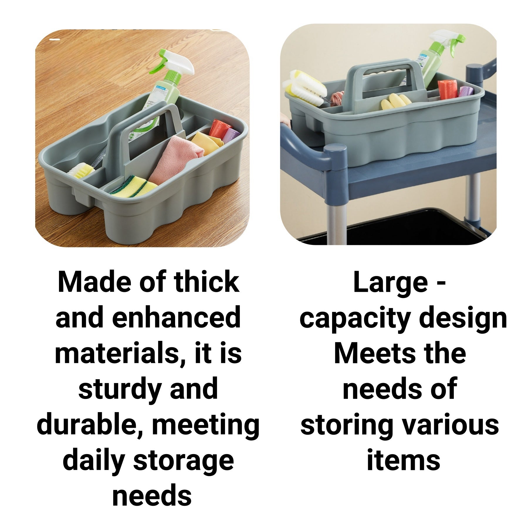 Handheld Cleaning Tool Storage Basket