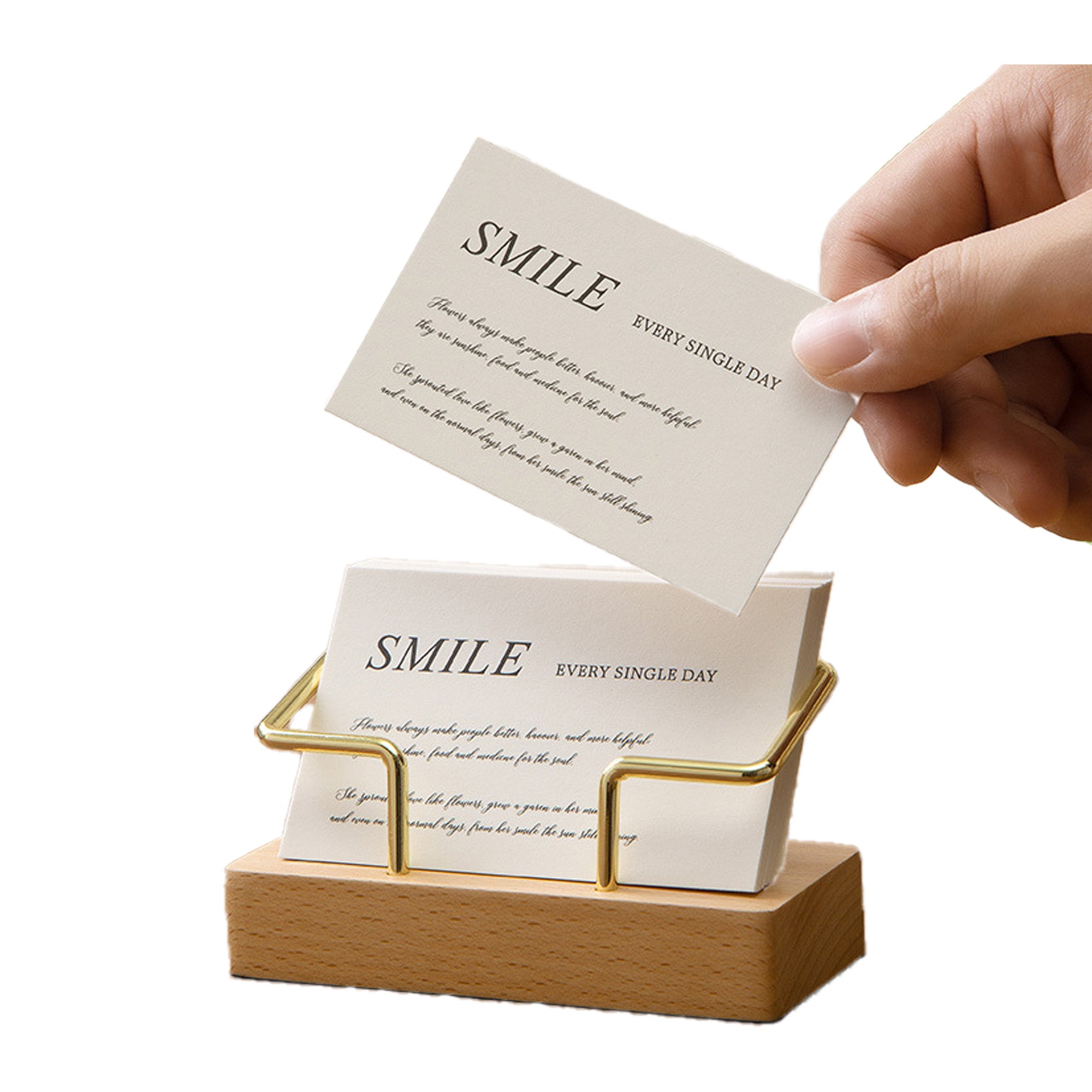 Business Card Holder Storage Box
